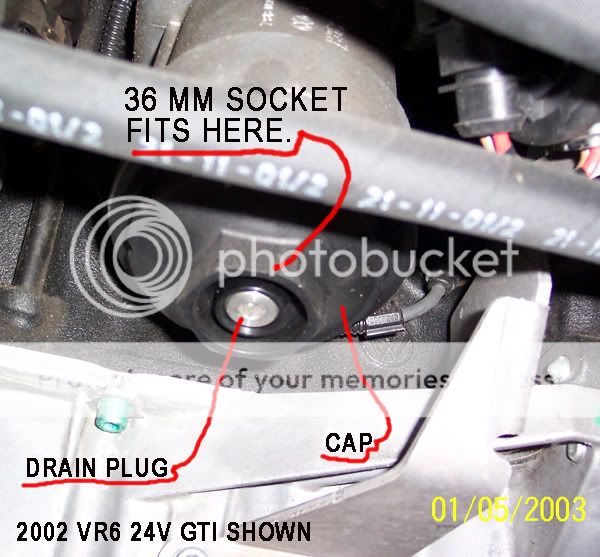 24V VR6 oil change how to lots of photos VW Vortex Volkswagen Forum
