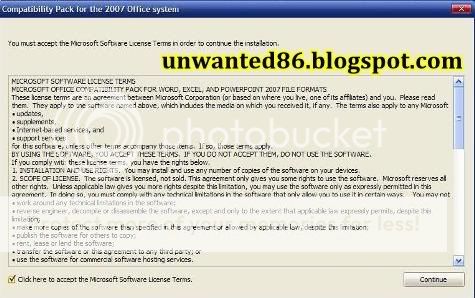 how to make microsoft 2007 compatible with microsoft 2003